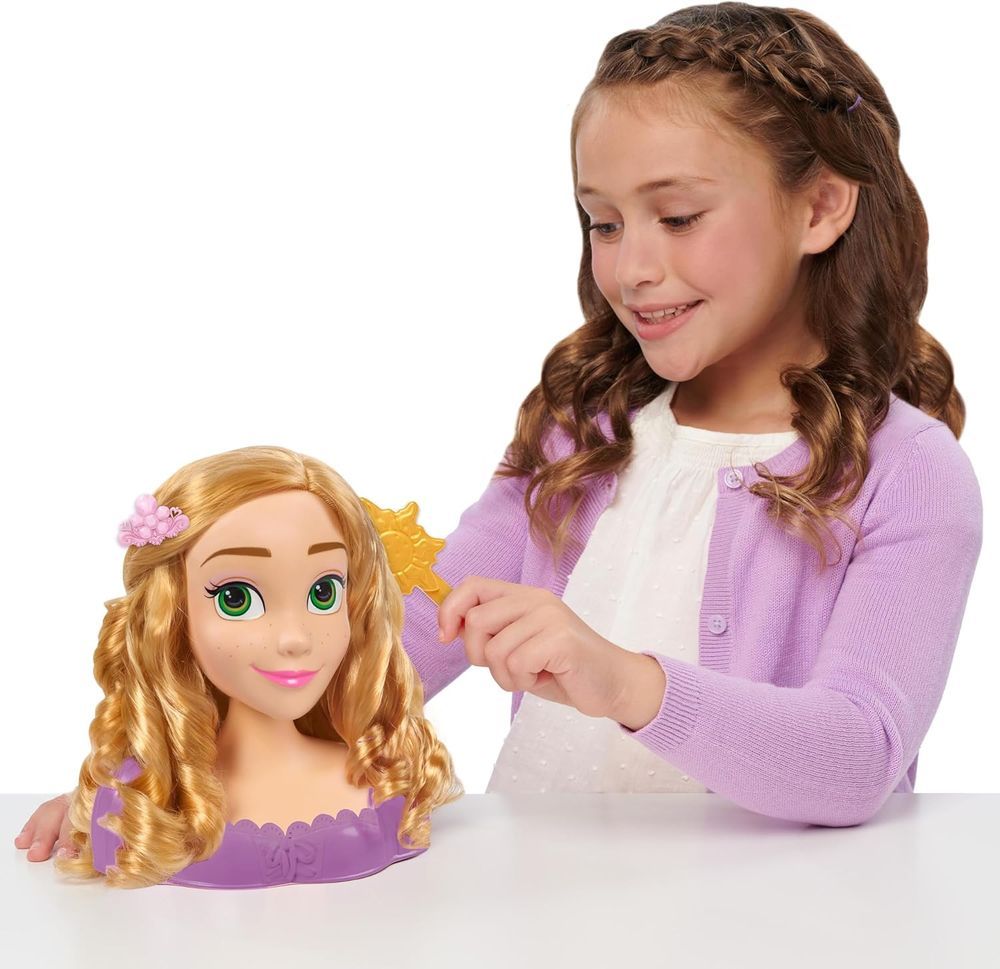 Disney - Princess Styling Head Kit - Rapunzel - 7 Pcs