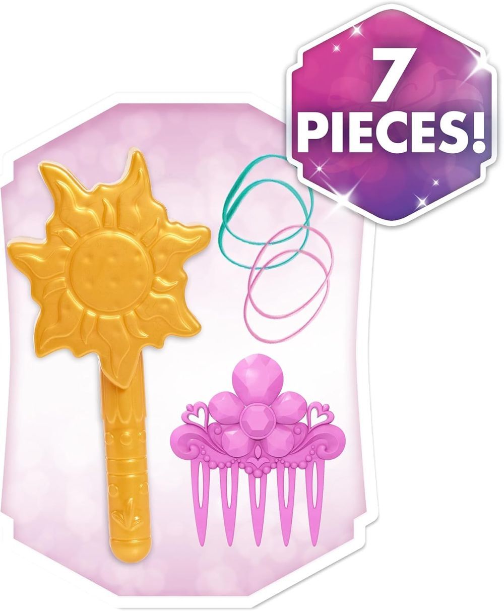 Disney - Princess Styling Head Kit - Rapunzel - 7 Pcs