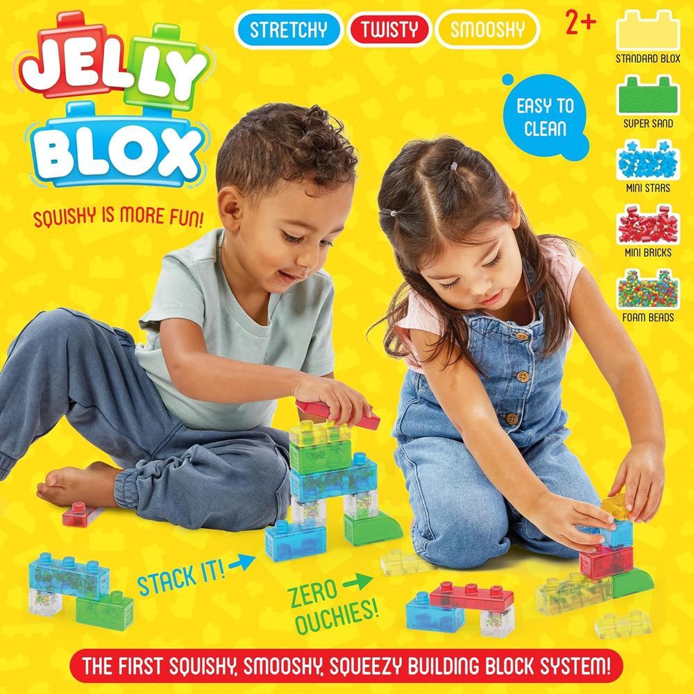 Jelly Blox - Building Block Creative Kit - 30 Pcs