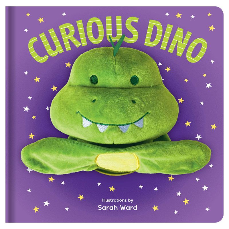 كتاب Curious Dino Hand Puppet Book