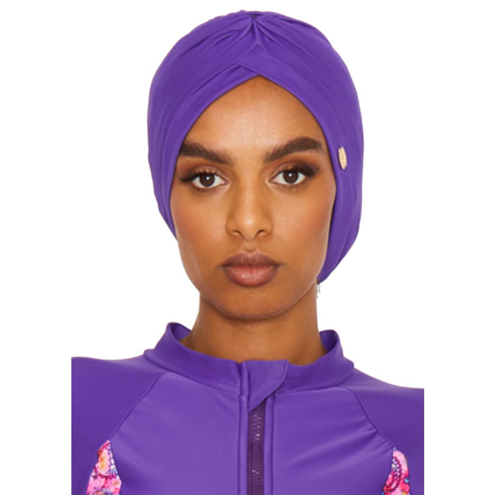 Coega Sunwear - Ladies Turban - Mauve Paisley