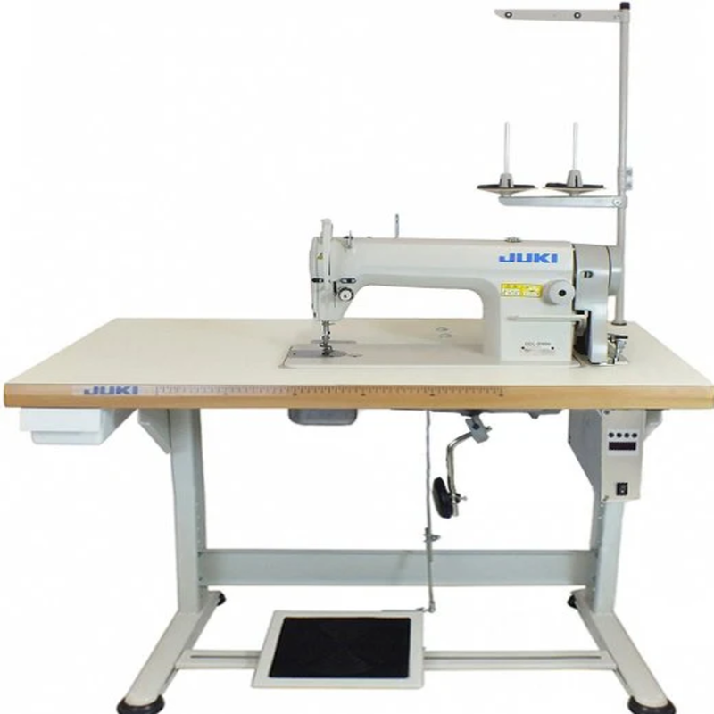 Juki - 1 Needle Lockstitch Sewing Machine & Table Stand Set - White