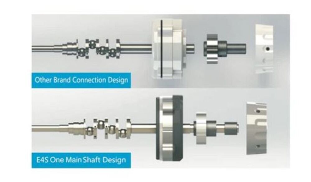 Jack E4S-4 Direct Drive High Speed 4 Thread Industrial Overlock Machine