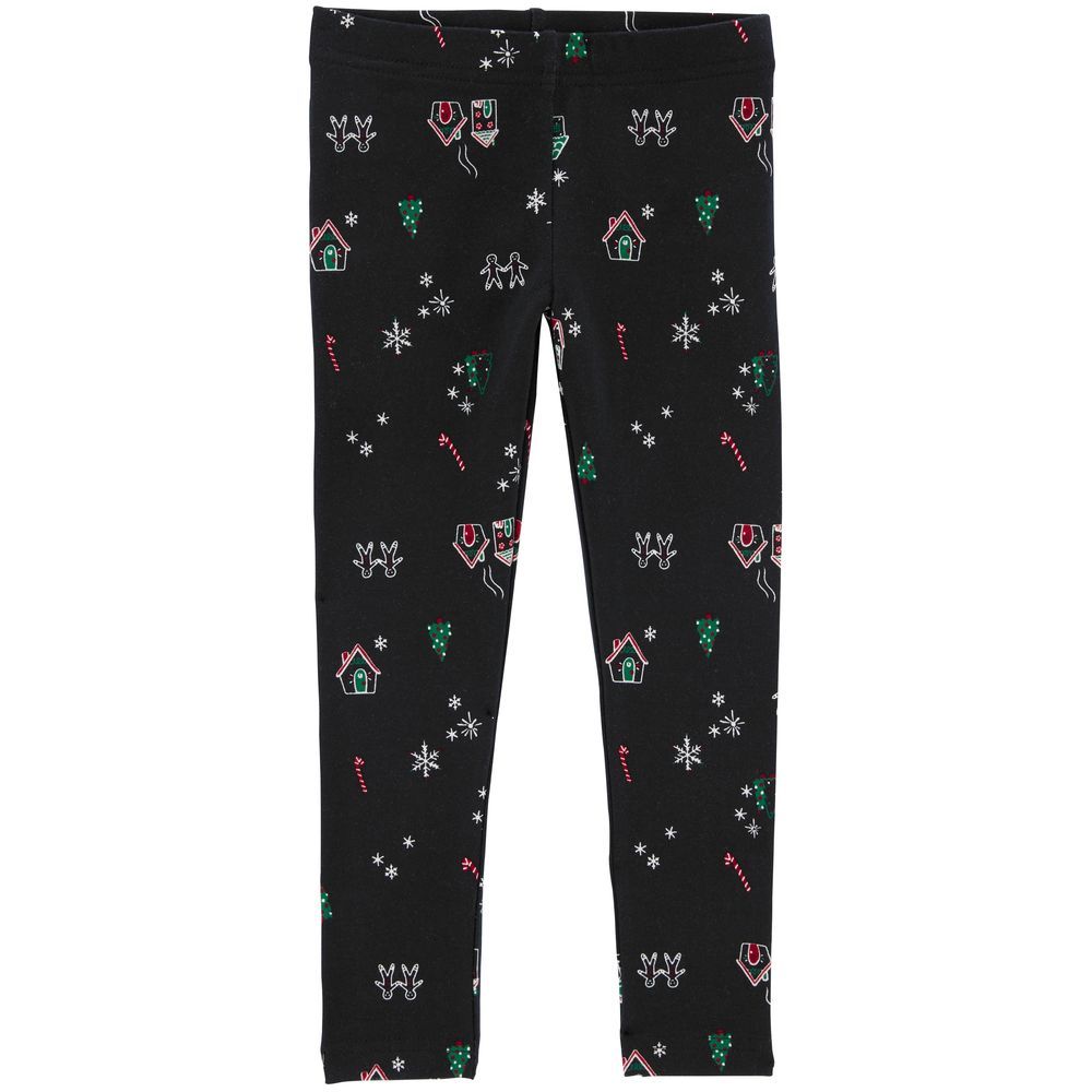 Carters - Christmas Leggings - Black