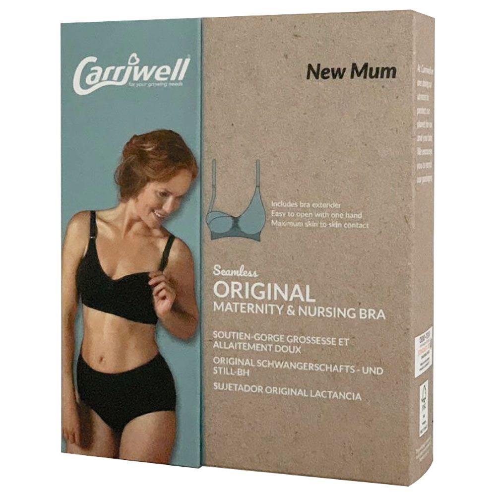 Carriwell - Original Maternity & Nursing Bra - Black