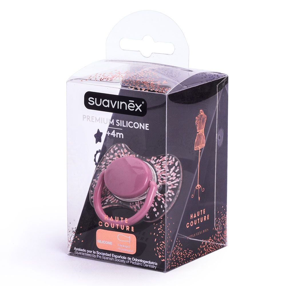 Suavinex - Premium Physio Soother Silicone +4m 1pc