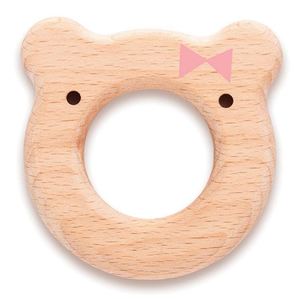 Suavinex - Wood Teether +4m