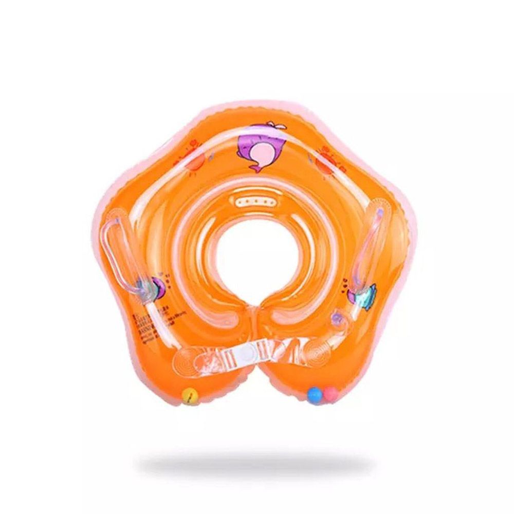 Pikkaboo - Iswimsafe Infant Neck Floater - Orange