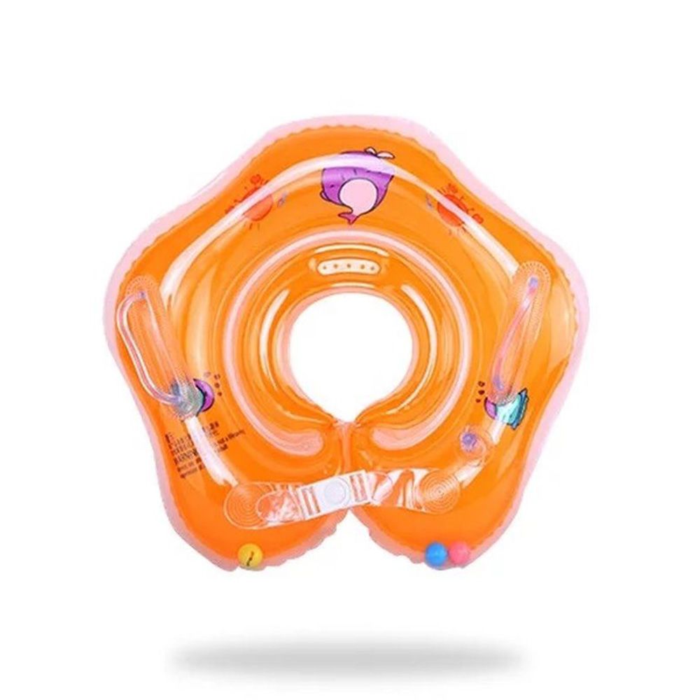 Pikkaboo - Iswimsafe Infant Neck Floater - Orange