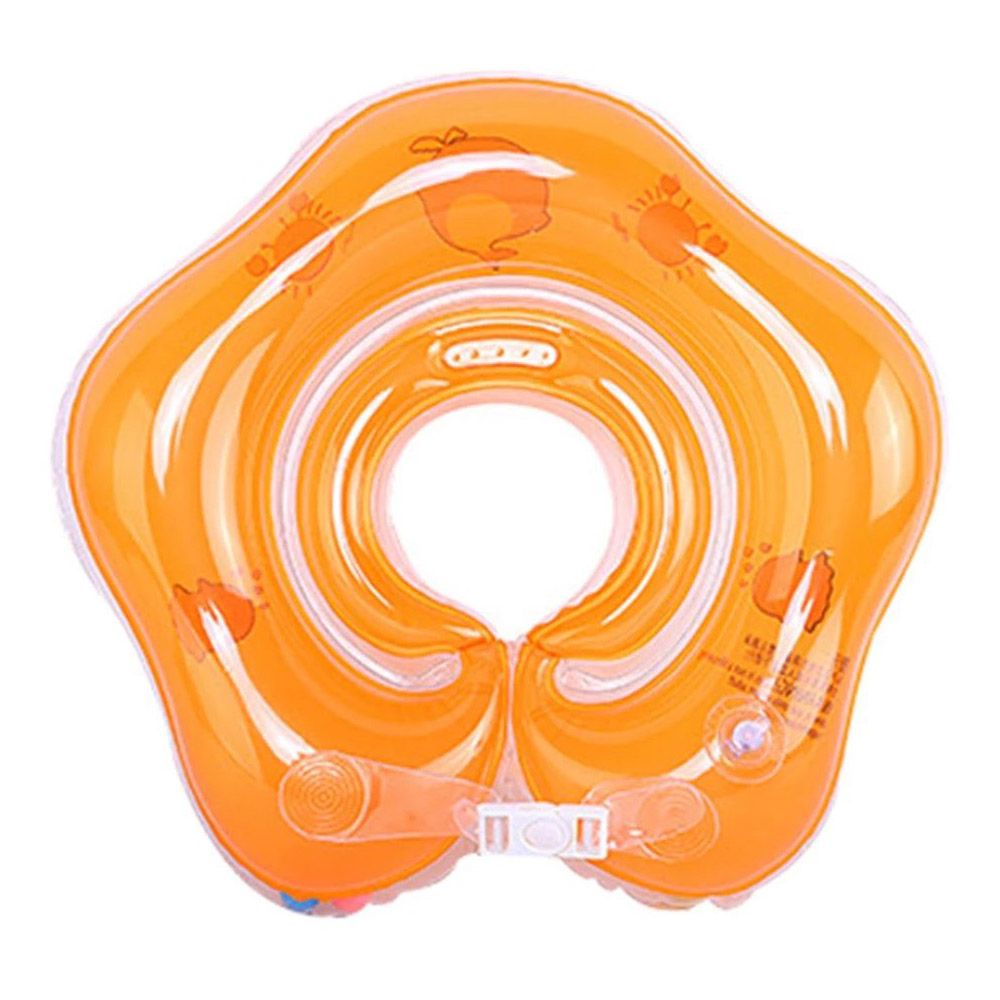 Pikkaboo - Iswimsafe Infant Neck Floater - Orange