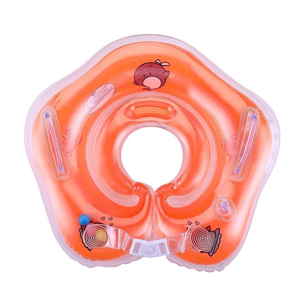 Pikkaboo - Iswimsafe Infant Neck Floater - Orange