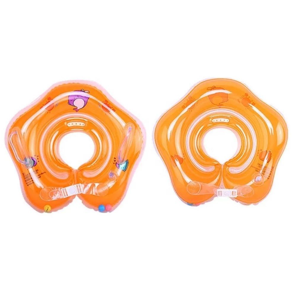 Pikkaboo - Iswimsafe Infant Neck Floater - Orange