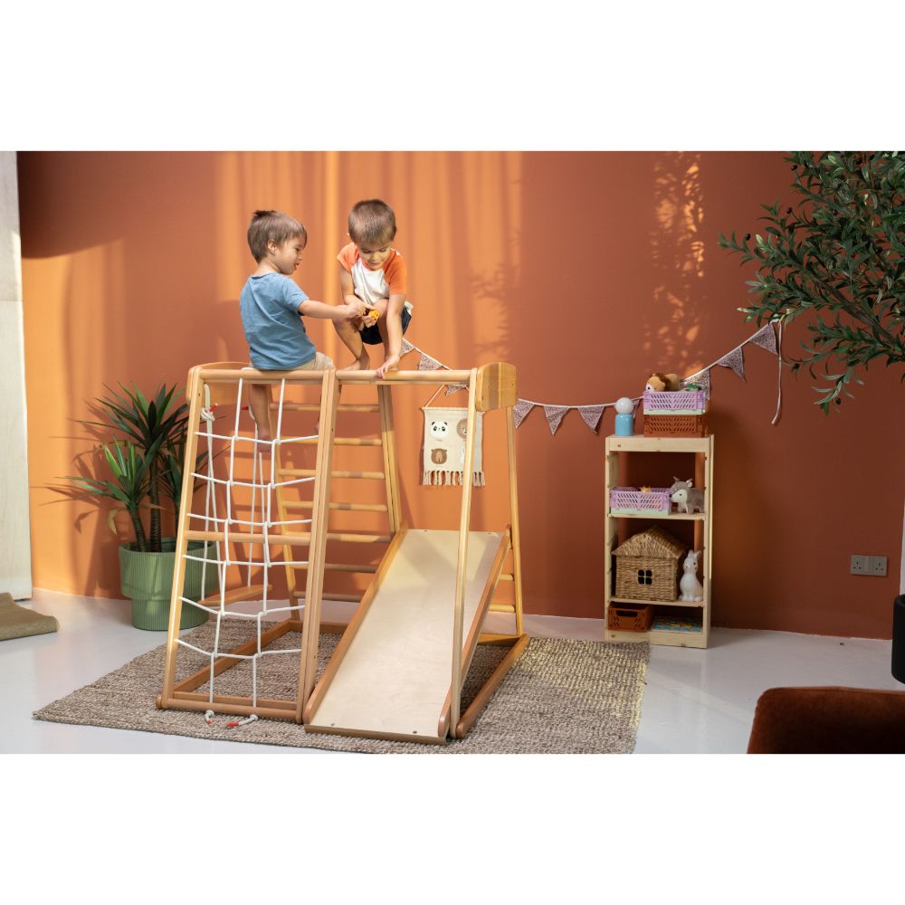 Ezzro - Natural Indoor Jungle Gym - Brown