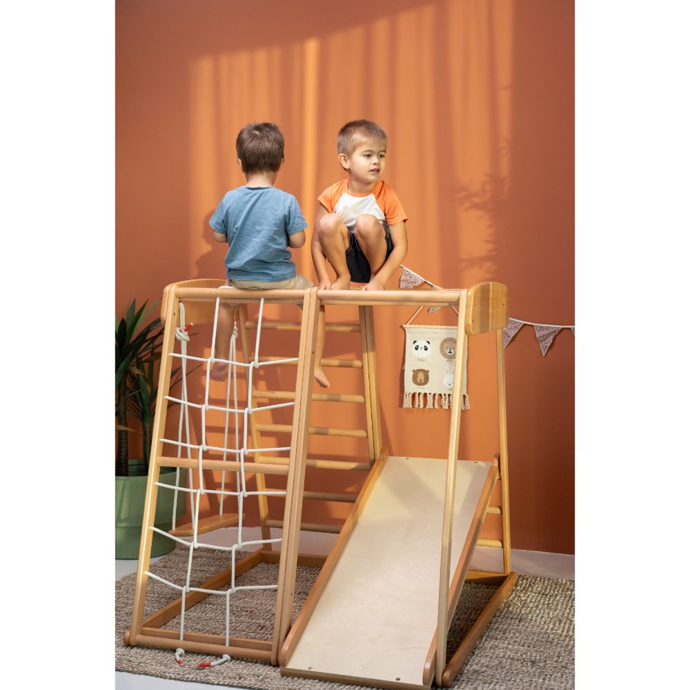 Ezzro - Natural Indoor Jungle Gym - Brown