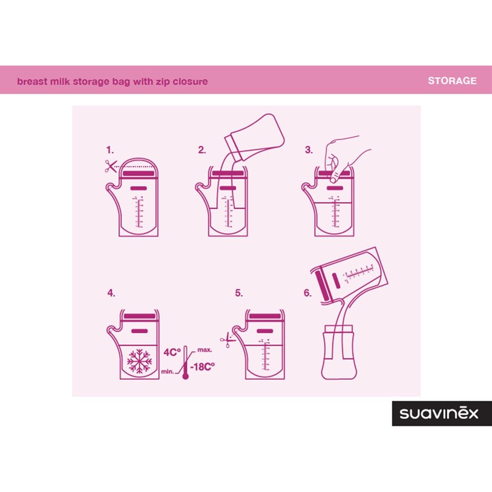 Suavinex - Breastmilk Storage Bags