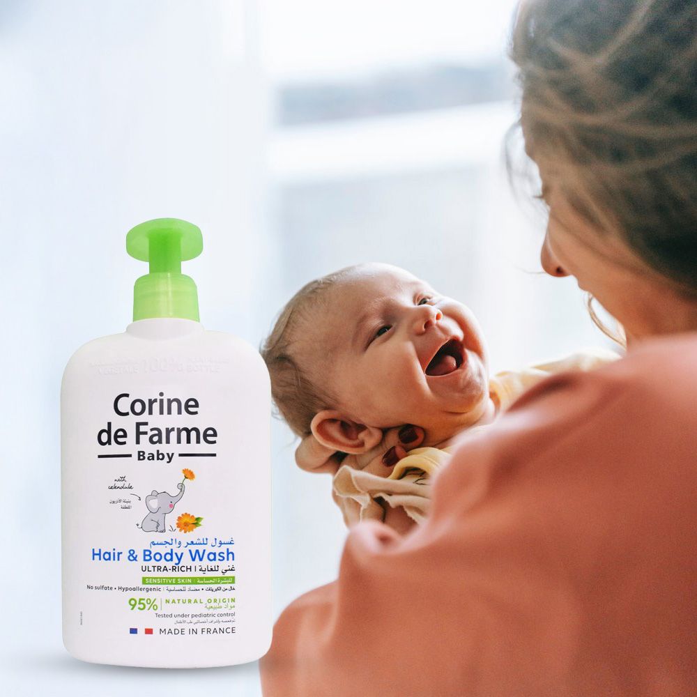 Corine De Farme Baby Hair And Body Wash - Packaging May Vary