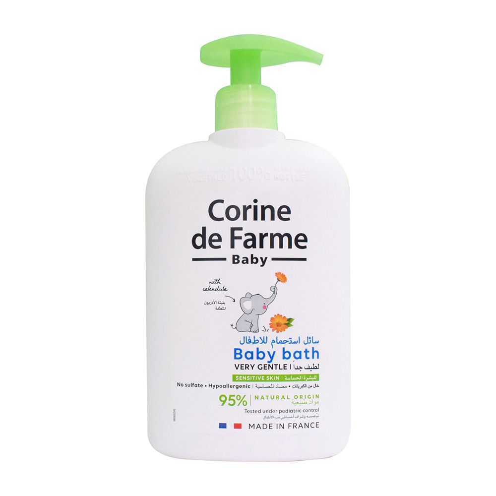 Corine De Farme - Baby Bath Sulfate Free 500ml 1pc - Assortment