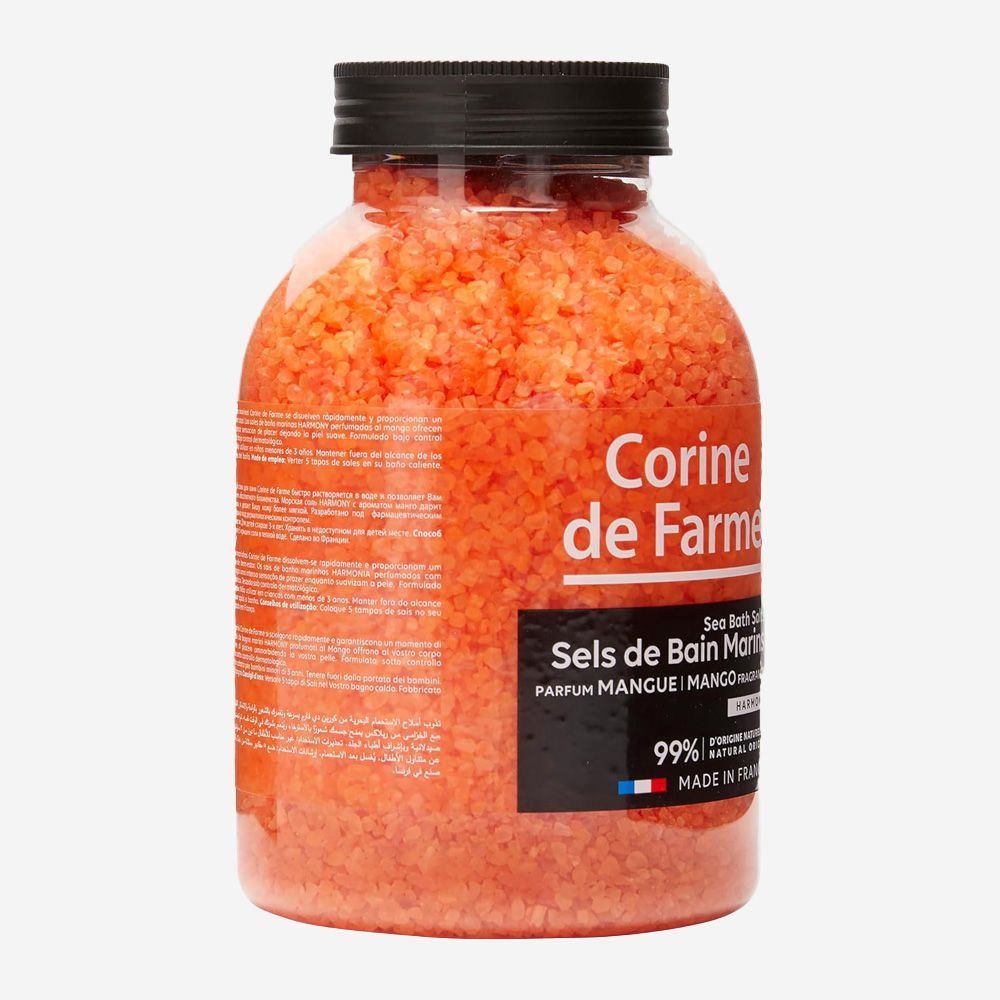 Corine De Farme - Bath Sea Salt Mango 1.3kg