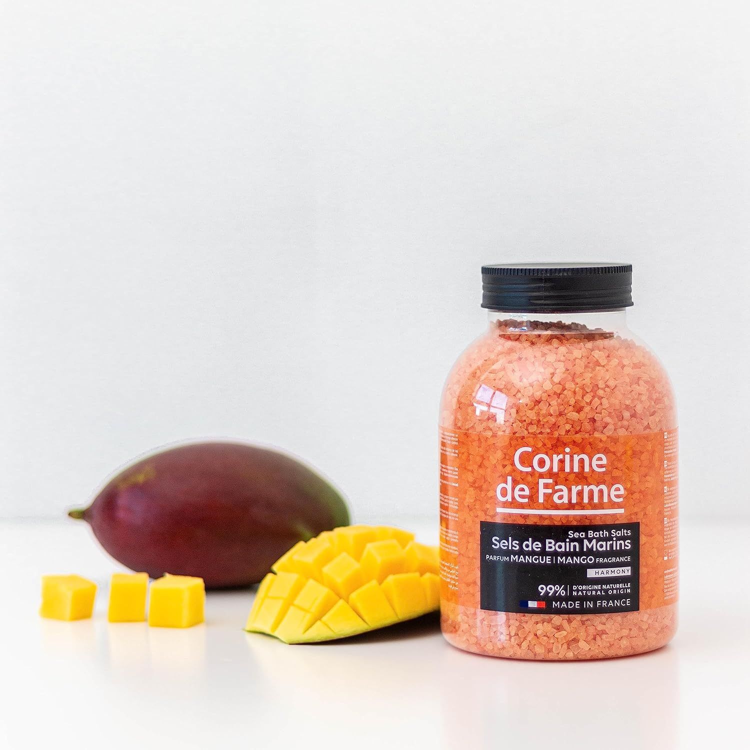 Corine De Farme - Bath Sea Salt Mango 1.3kg