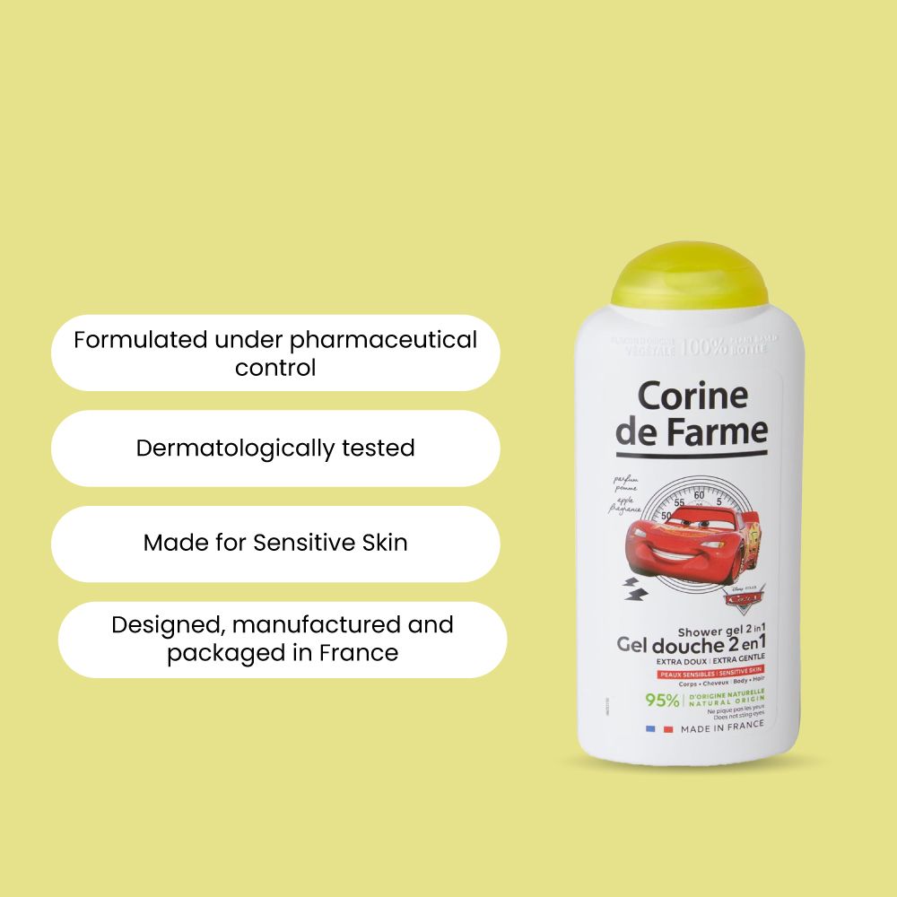 Corine De Farme - Hair & Body Shower Gel 300Ml - Cars