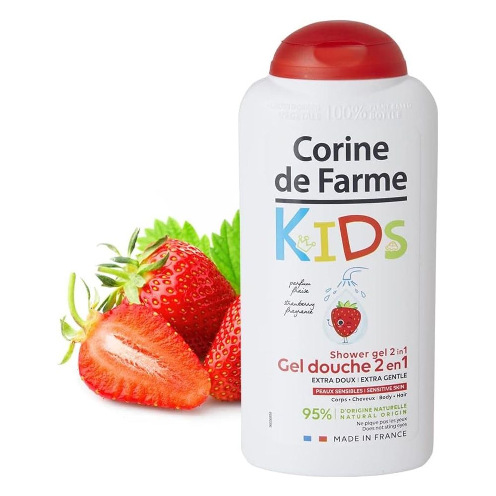 Corine De Farme - 2-In-1 Shower Gel 300Ml - Strawberry