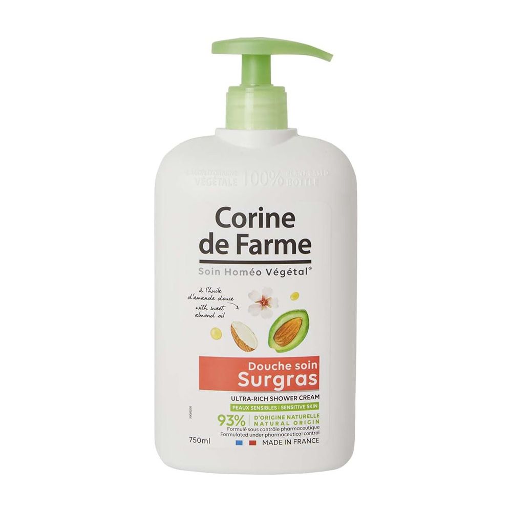 Corine De Farme - Shower Cream Sweet Almond Oil 750ml