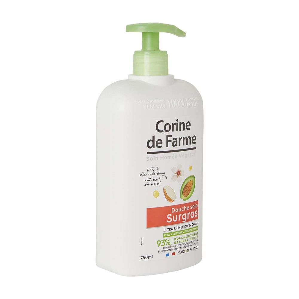 Corine De Farme - Shower Cream Sweet Almond Oil 750ml