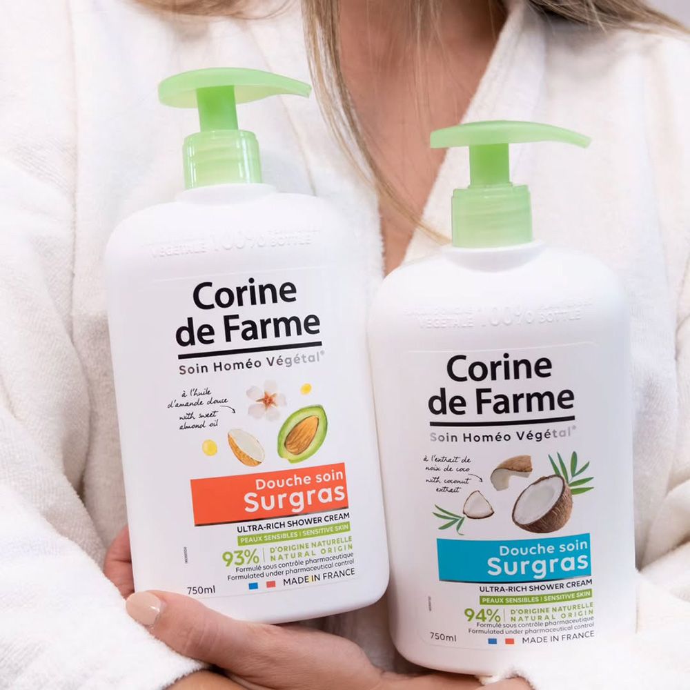 Corine De Farme - Shower Cream Sweet Almond Oil 750ml