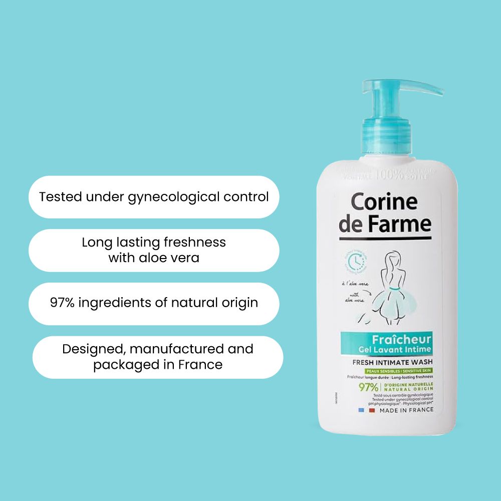 Corine De Farme - Intimate Care Gel Fresh Aloe Vera 250ml