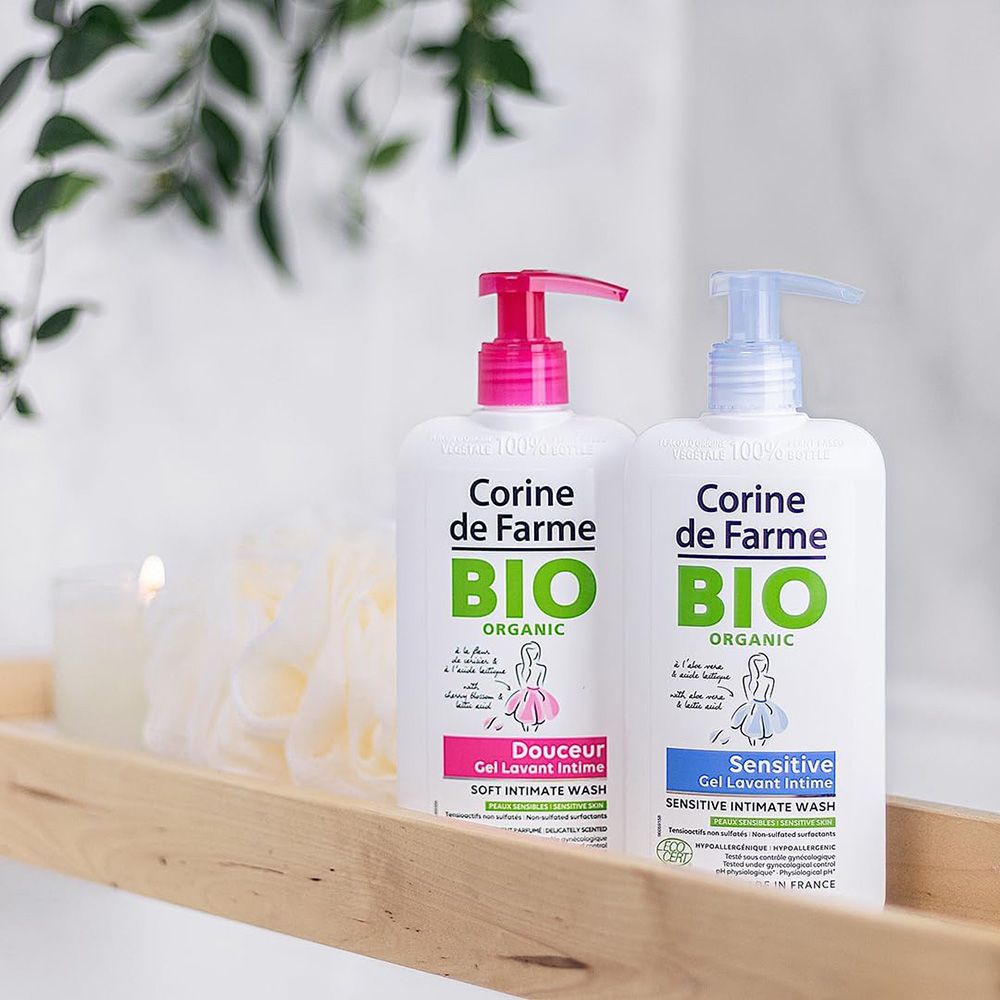 Corine De Farme - Bio Organic Sensitive Intimate Wash - 250ml