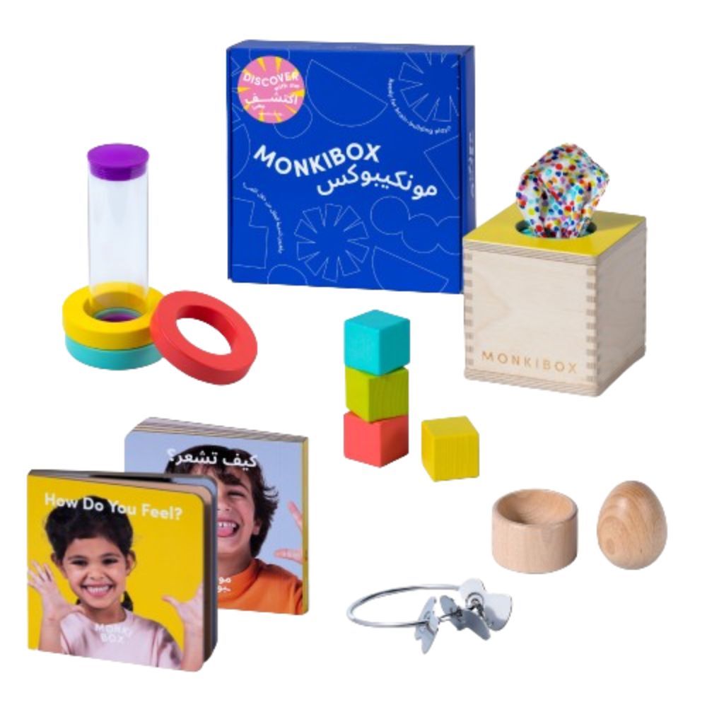 MonkiBox - Kids Montessori PlayBox - Discover With Me (9-10+ Months)