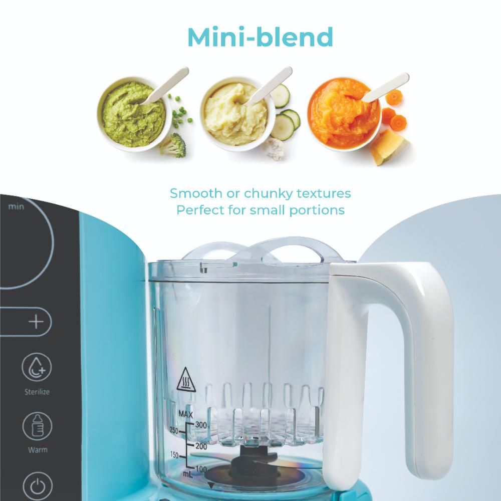 Nurtur Cozi - Krave 6-in-1 Baby Food Maker With Digital Touch Control & Auto-Blending Options