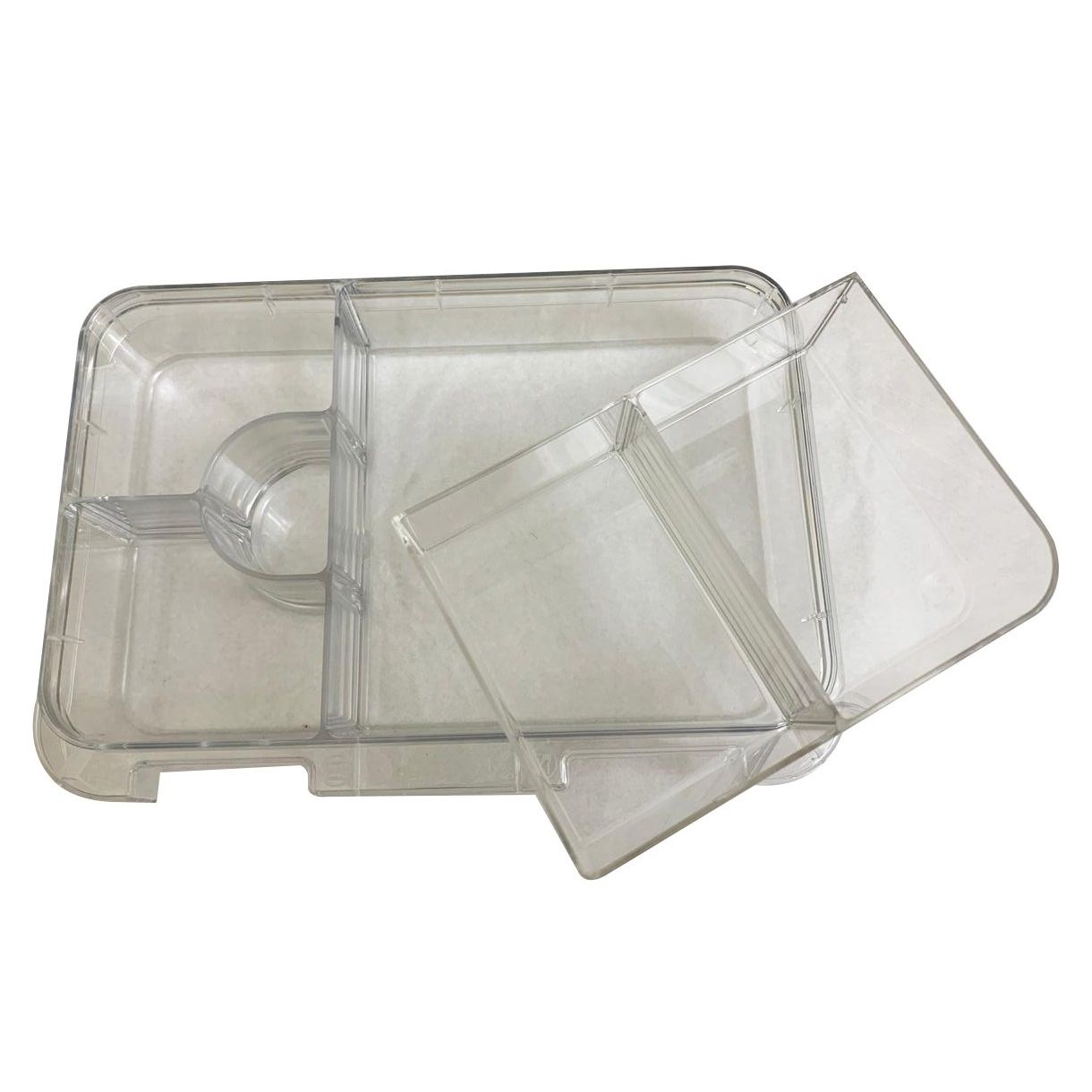 GenioWorld Lunch Box + Ice pack + Elephant Sandwich Cutter