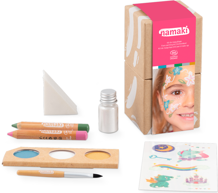 Namaki - Organic Face Paint Makeup All-in-One Box - Fairy Enchanted Worlds