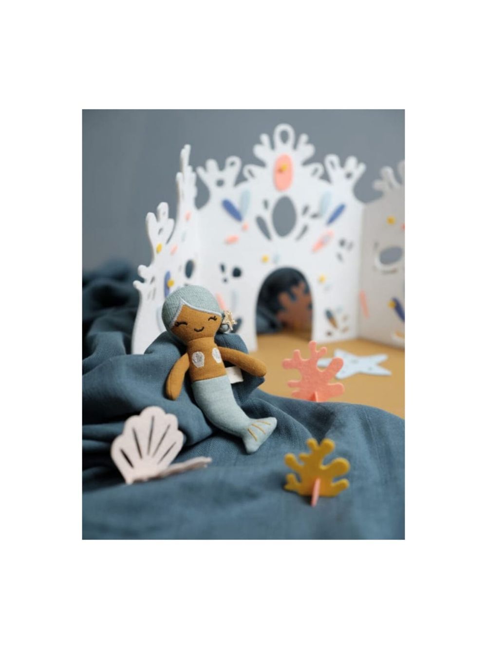 Fabelab - Pocket Friend Soft Doll - Mermaid