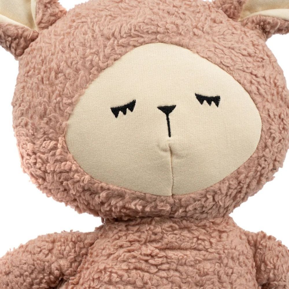 Fabelab - Organic Big Buddy Bunny Toy - Dusty Rose