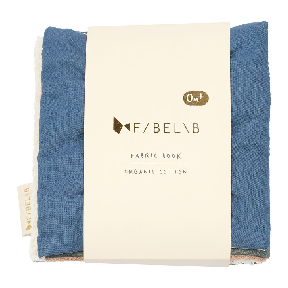 Fabelab - Organic Cotton Soft Baby Book - Bob Has Feelings