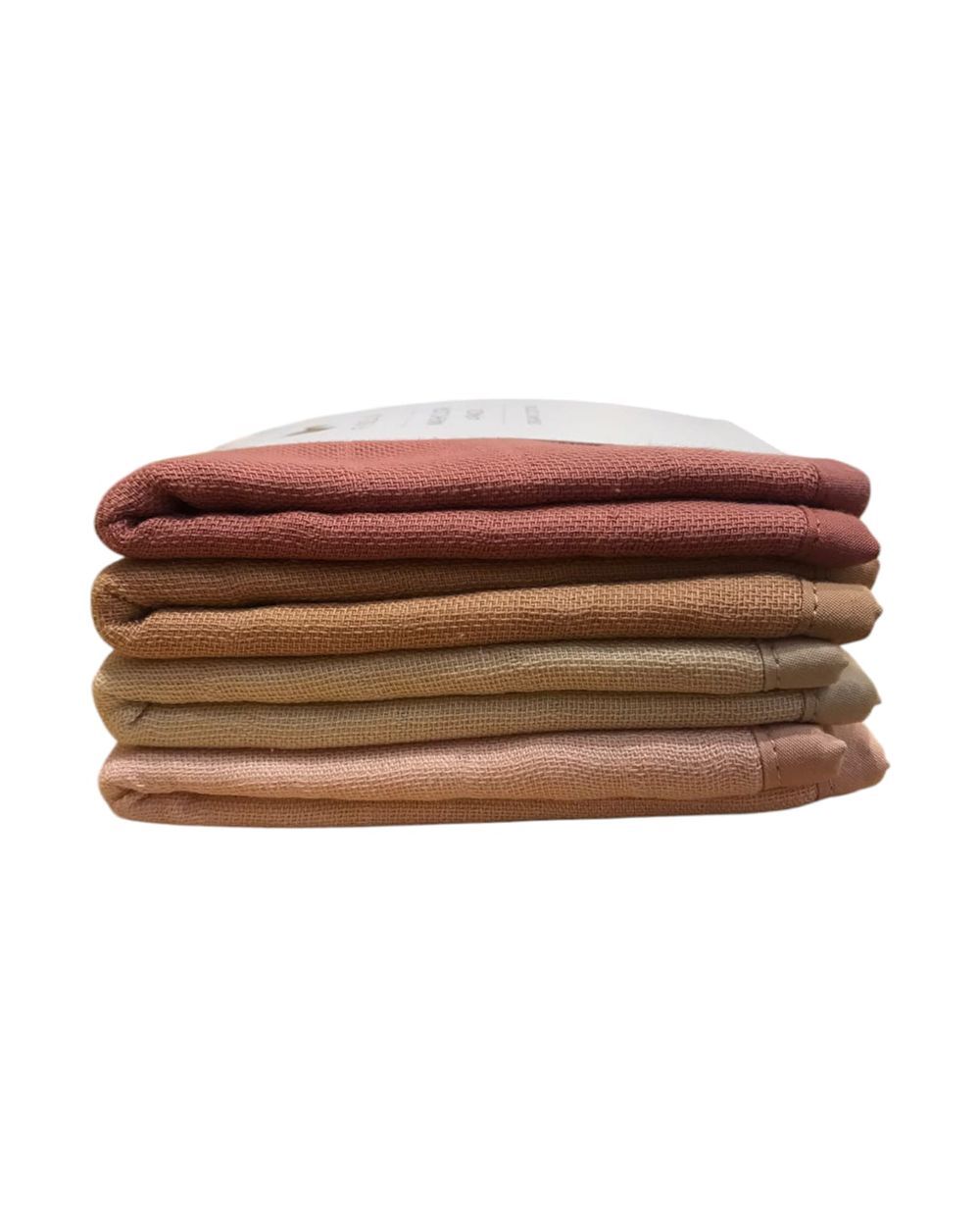 Fabelab - Organic Washcloths - Dusty Rose Mix - 4pcs