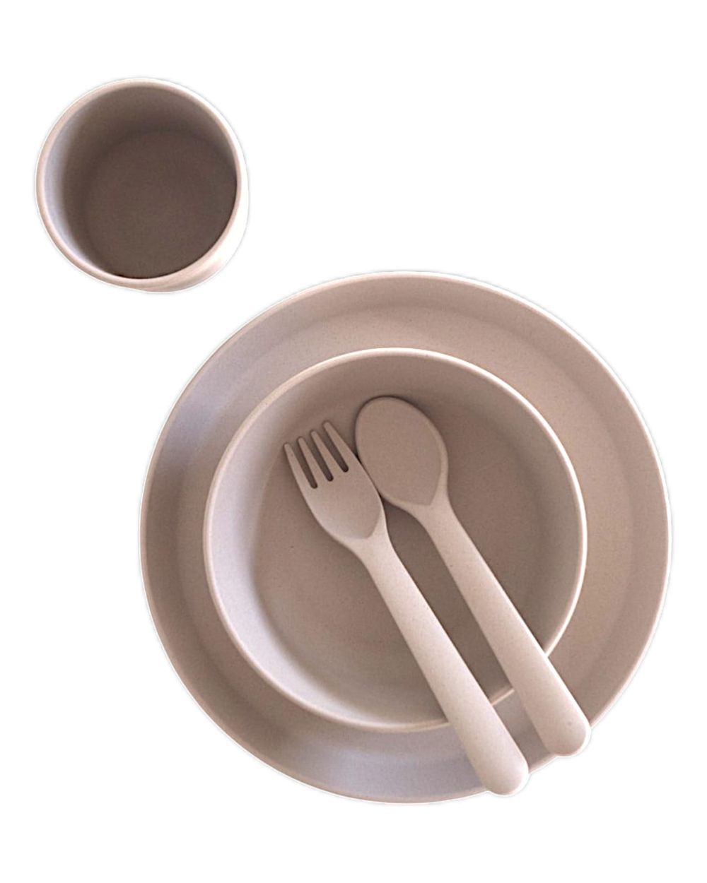 Cink - Eco Dinnerware Set - Fog - 5 Pcs