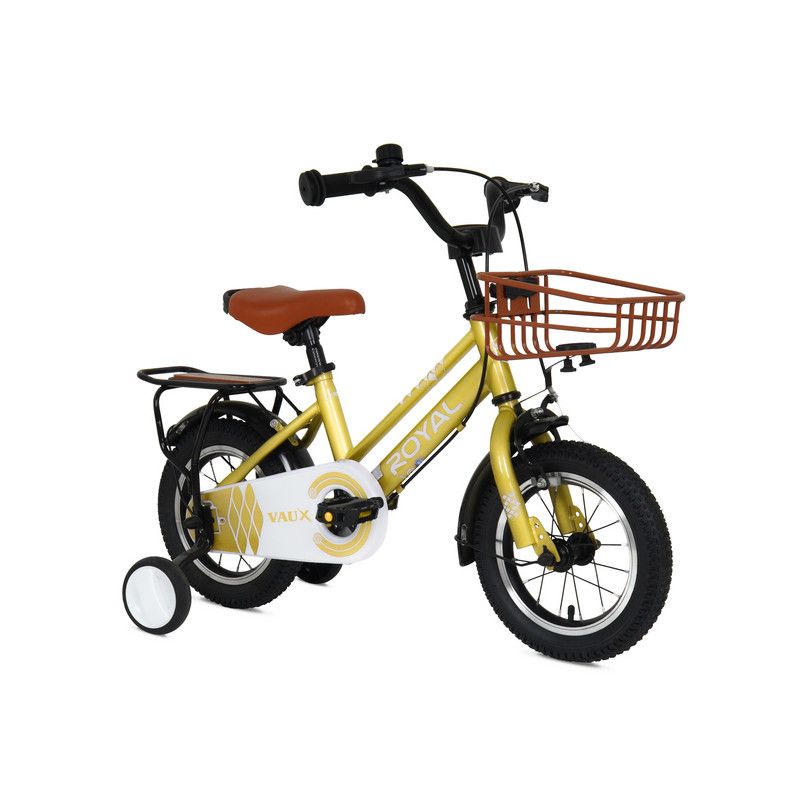 Vaux - Royal Kids Bicycle - Gold - 12-Inch