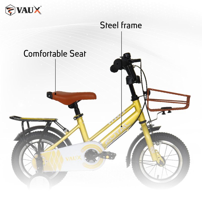 Vaux - Royal Kids Bicycle - Gold - 12-Inch