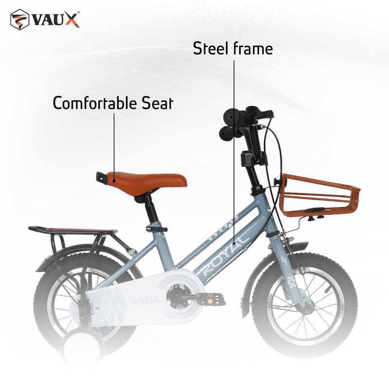 Vaux - Royal Kids Bike 12-Inch - Silver