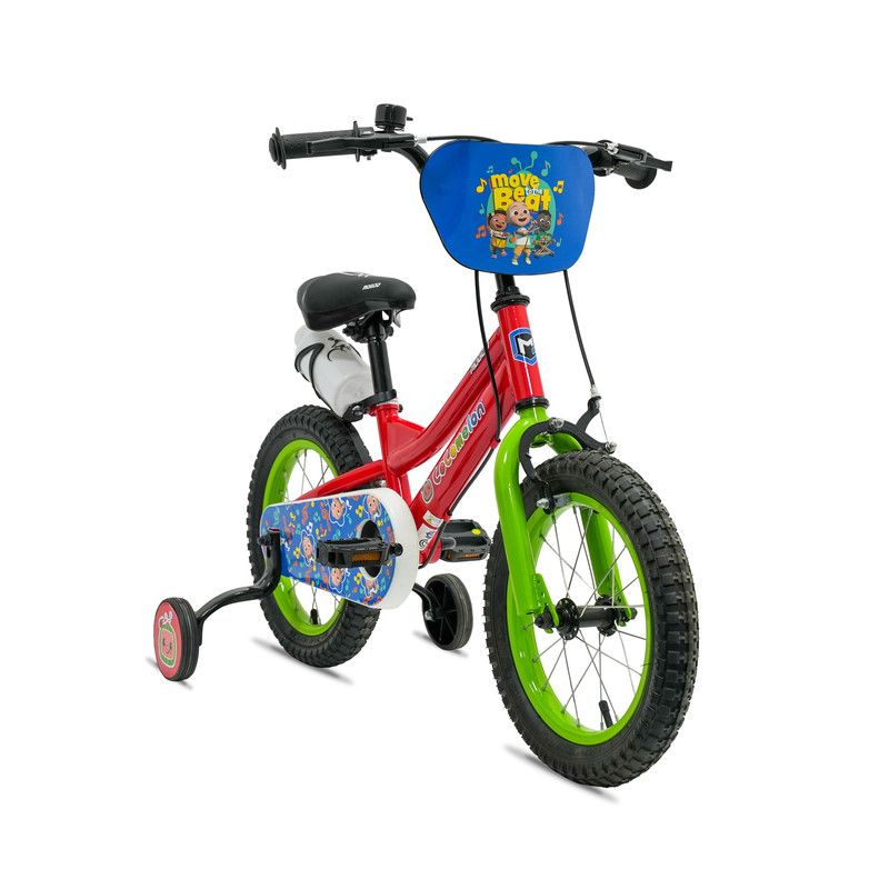 Mogoo - Cocomelon Beats Kids Bike - Red - 14-Inch