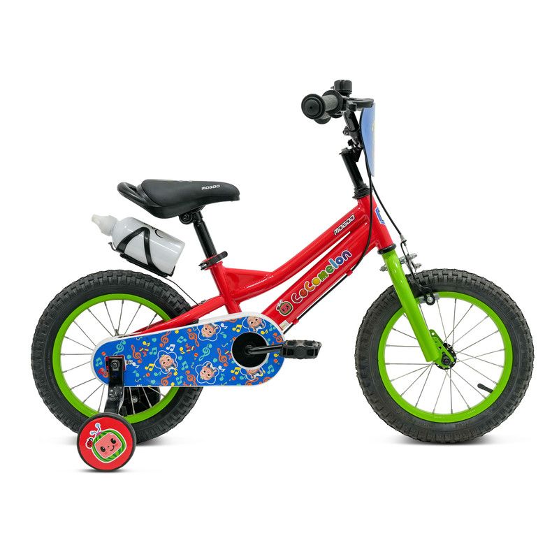 Mogoo - Cocomelon Beats Kids Bike - Red - 14-Inch