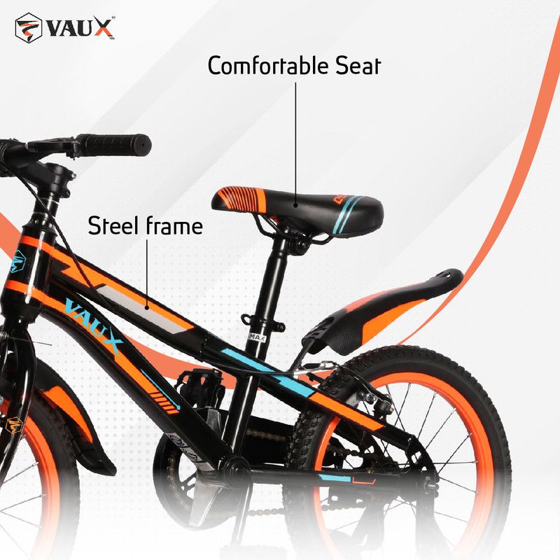 Vaux - Max Kids Bicycle - Orange - 14 Inch