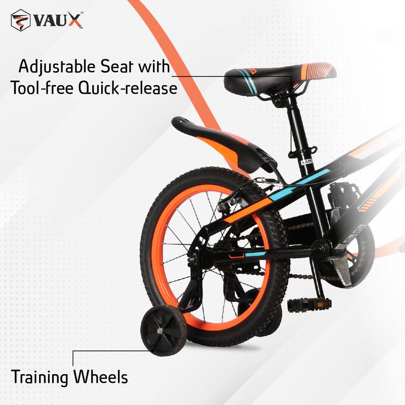 Vaux - Max Kids Bicycle - Orange - 14 Inch