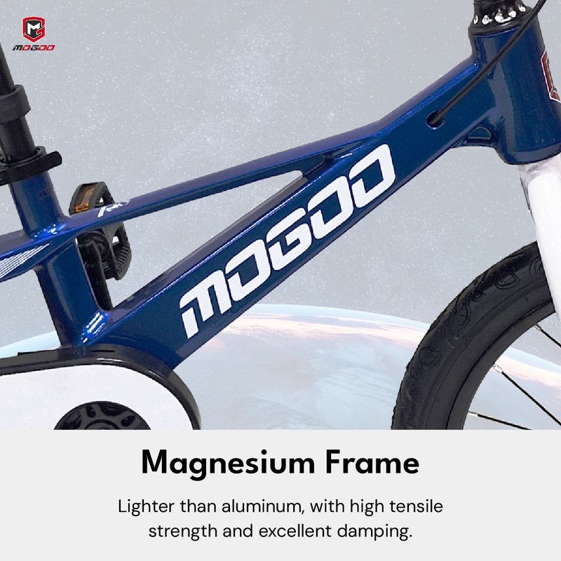 Mogoo - Rover Kids Magnesium Bike - Blue - 16-Inch