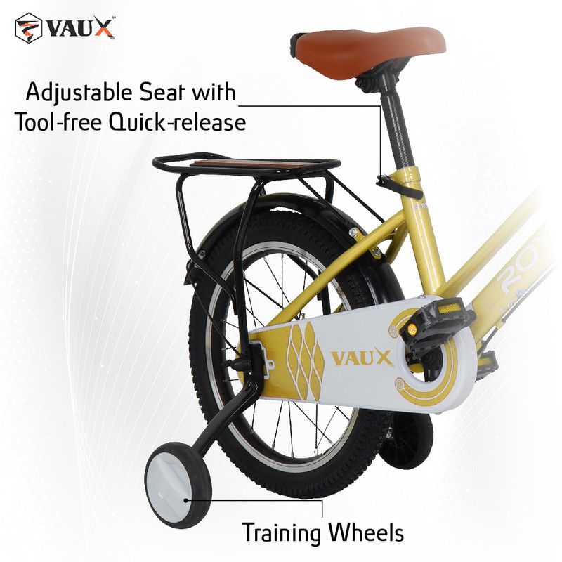 Vaux - Royal Kids Bicycle - Gold - 16-Inch