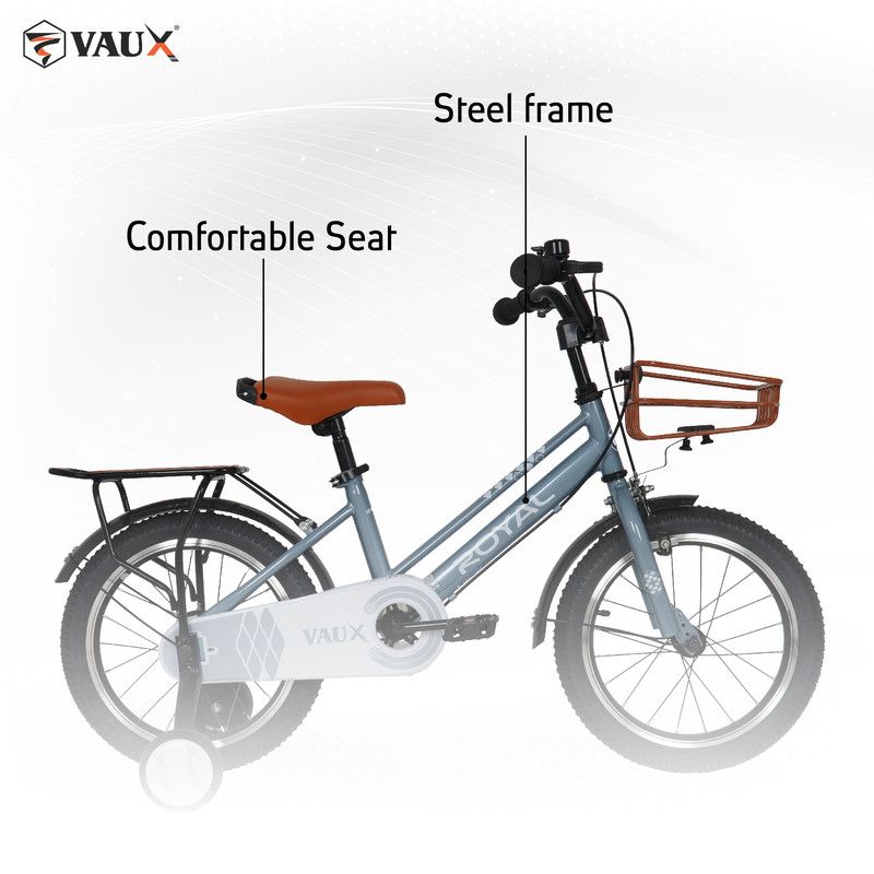 Vaux - Royal Kids Bike 16-Inch - Silver