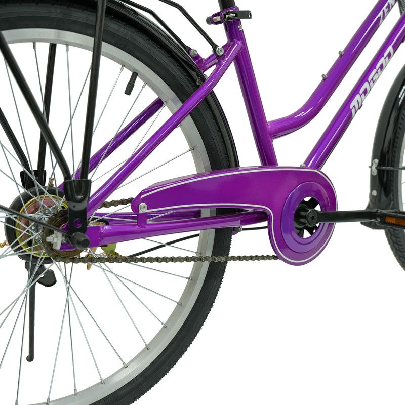 Mogoo - Zen City Bike - Purple - 24-Inch